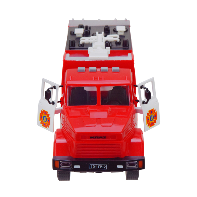 Транспорт и спецтехника - Пожарная охрана Автопром КРАЗ службы ГСЧС (KR-2202-07)#2