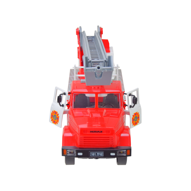 Транспорт и спецтехника - Пожарный автомобиль службы Автопром КРАЗ ГСЧС (KR-2202-08)#3