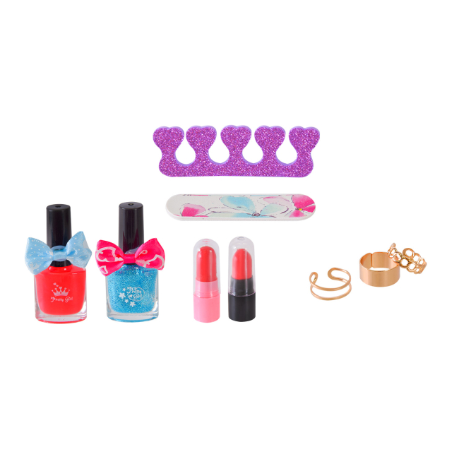 Косметика - Набор косметики Shantou Jinxing Princess bag светло-бирюзовый (762-35/37/3)#2