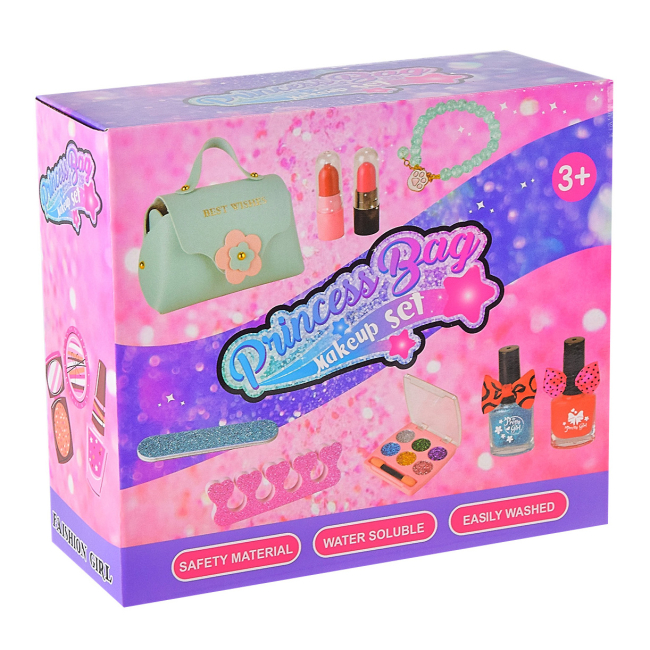 Косметика - Набор косметики Shantou Jinxing Princess bag светло-бирюзовый (762-35/37/3)#3