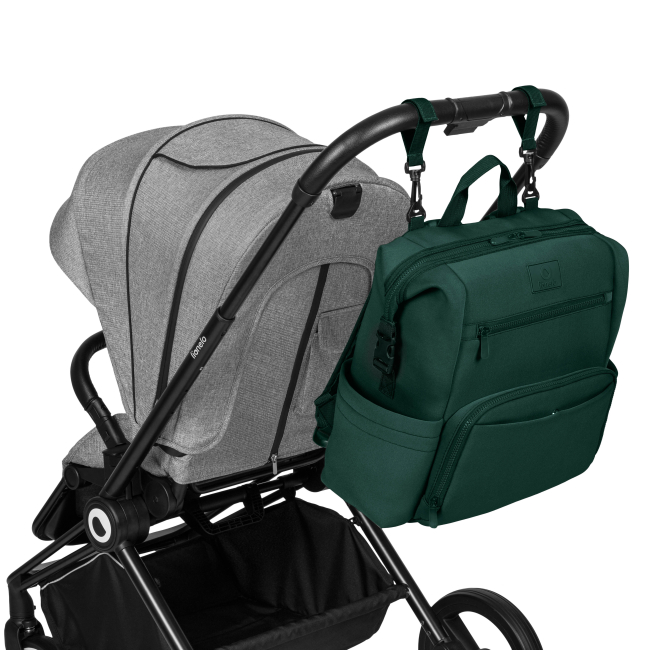 Товары по уходу - Сумка для родителей Lionelo Cube green (LO-CUBE GREEN)#5