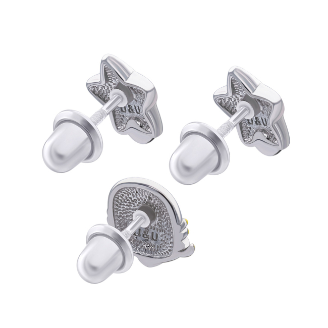 Ювелирные украшения - Серьги UmaUmi Весы с розовым талисманом (2210000015418)#2