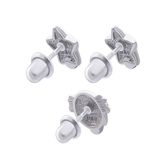 Ювелирные украшения - Серьги UmaUmi Телец с лазурным талисманом (2210000015364)#2