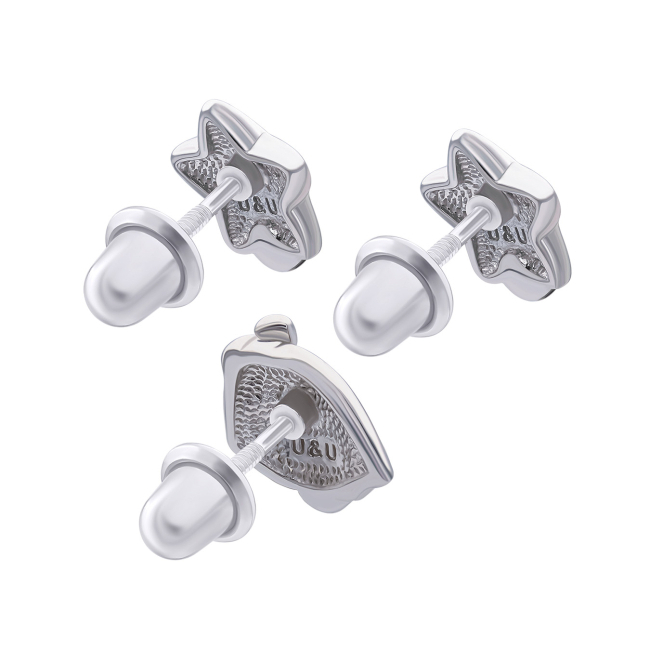 Ювелирные украшения - Серьги UmaUmi Стрелец с синим талисманом (2210000015432)#2