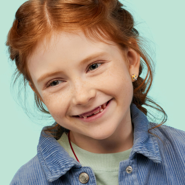 Ювелирные украшения - Серьги UmaUmi Стрелец с синим талисманом (2210000015432)#4