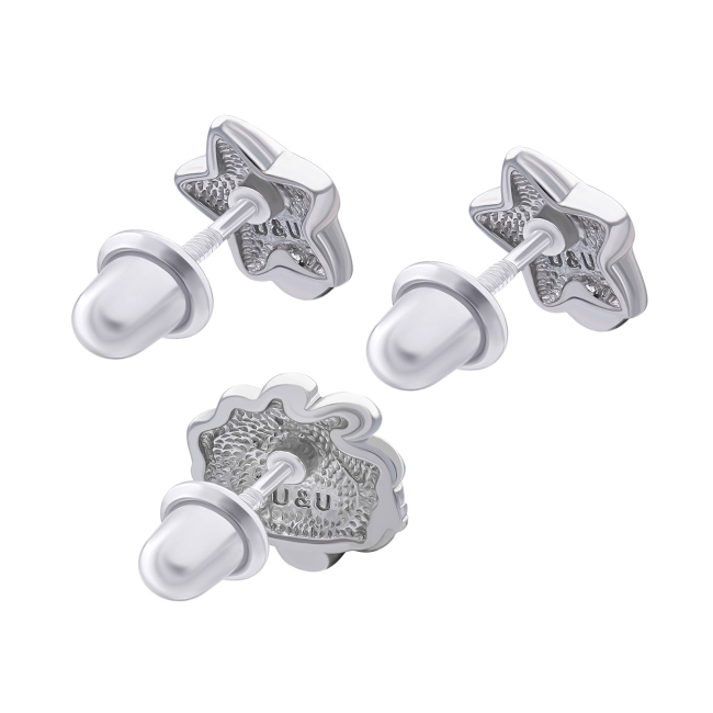 Ювелирные украшения - Серьги UmaUmi Рыбы с аквамариновым талисманом (2210000015463)#2