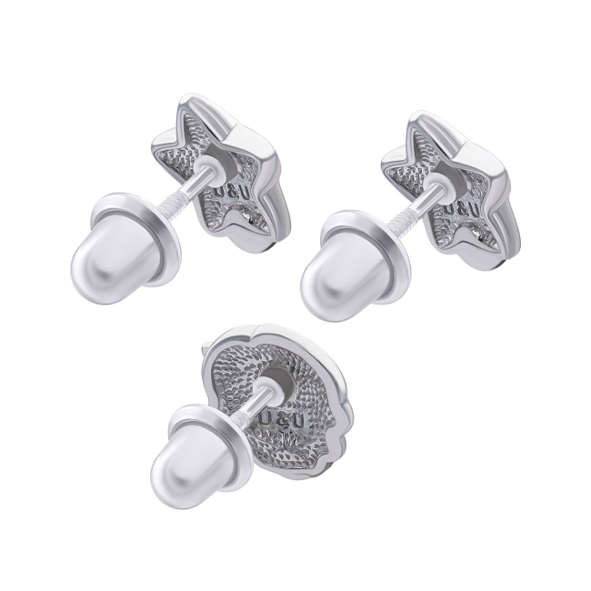 Ювелірні прикраси - Сережки UmaUmi Діва з бірюзовим талісманом (2210000015401)#2