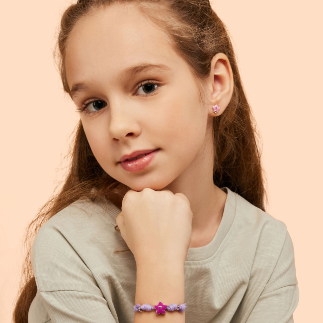 Ювелірні прикраси - Браслет на шнурку UmaUmi Zodiac Скорпіон з талісманом (2210000014527)#3