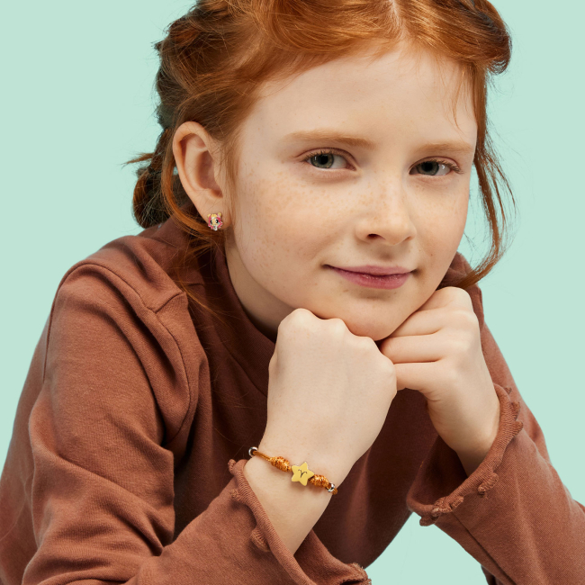 Ювелірні прикраси - Браслет на шнурку UmaUmi Zodiac Овен з талісманом (2210000006522)#3