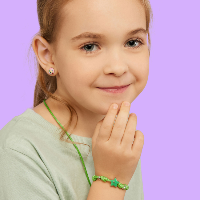 Ювелірні прикраси - Браслет на шнурку UmaUmi Zodiac Козеріг з талісманом (2210000006706)#3