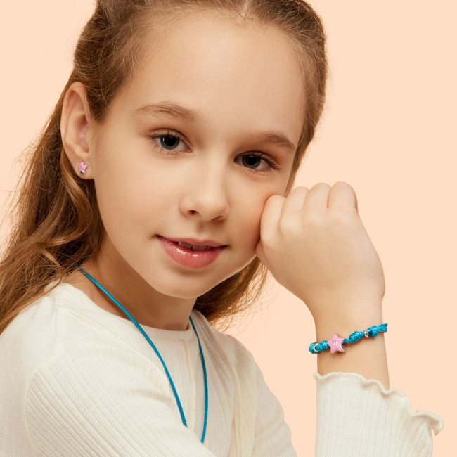 Ювелірні прикраси - Браслет на шнурку UmaUmi Zodiac Діва з талісманом (2210000006621)#3