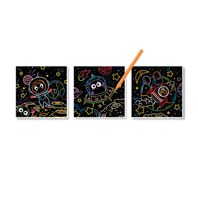 Товари для малювання - Набір гравюр Dodo Космос (300217)#3