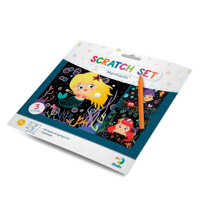 Товари для малювання - Набір гравюр Dodo Русалки (300216)#2