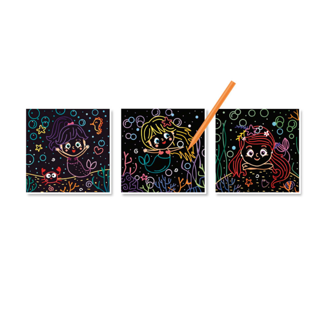 Товари для малювання - Набір гравюр Dodo Русалки (300216)#3