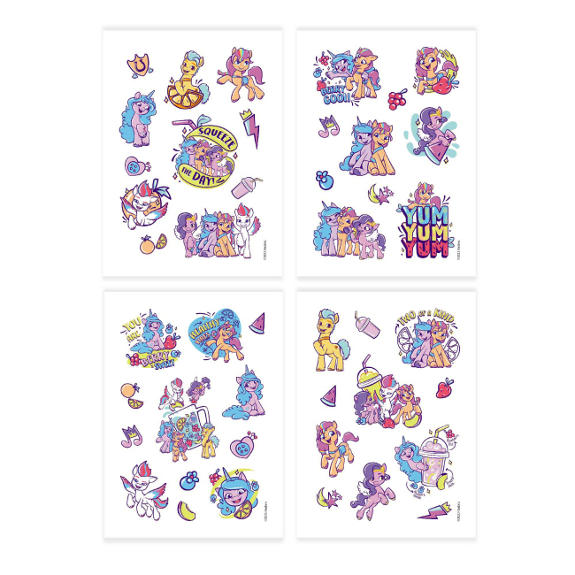 Косметика - Набір тимчасових татуювань Dodo My Little Pony (200438)#2