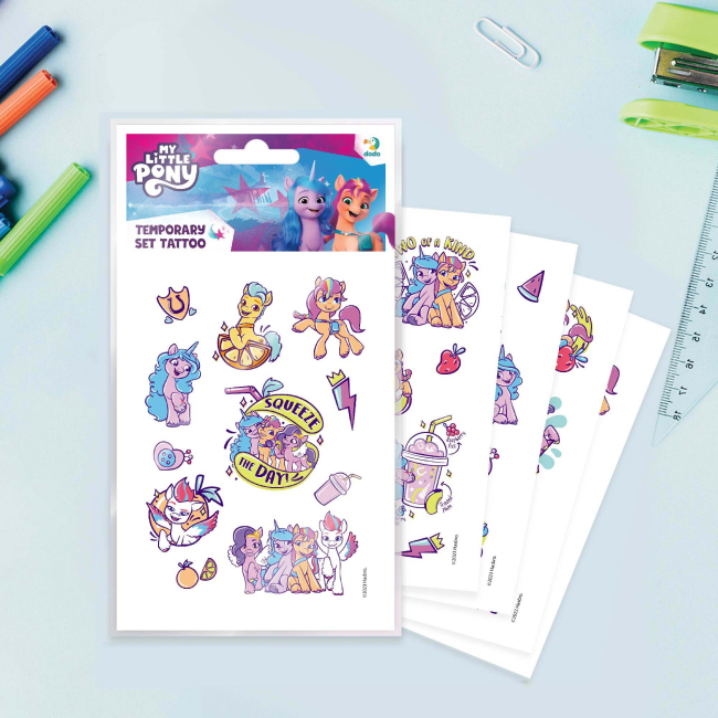 Косметика - Набір тимчасових татуювань Dodo My Little Pony (200438)#3