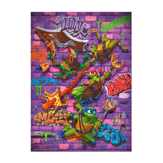 Пазлы - Пазл Dodo Easy-S TMNT Сила Черепашек 150 элементов (200526)#2