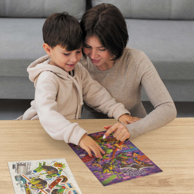 Пазлы - Пазл Dodo Easy-S TMNT Сила Черепашек 150 элементов (200526)#3