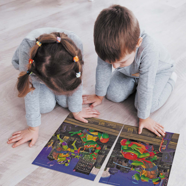 Пазли - Пазл Dodo Medium-S TMNT Донателло та Мікеланджело 250 елементів (200529)#3