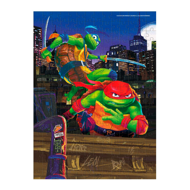 Пазли - Пазл Dodo Medium-S TMNT Леонардо та Рафаель 250 елементів (200528)#2