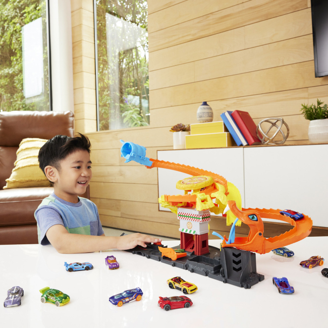 Автотреки - Игровой набор Hot Wheels City Атака кобры (HTN81)#5