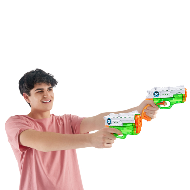 Водна зброя - Набір водних бластерів X-Shot Warfare Fast Fill Nano Double Pack (56334R)#4