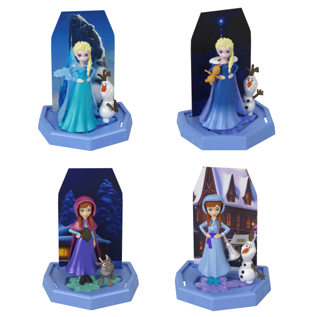 Ляльки - Набір-сюрприз Disney Frozen Snow Color Reveal Крізь лід (HRN77)#2