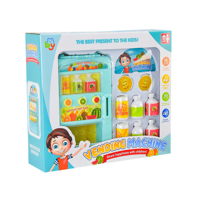 Детские кухни и бытовая техника - Игровой набор Shantou Jinxing Торговый аппарат с напитками (8100)#3