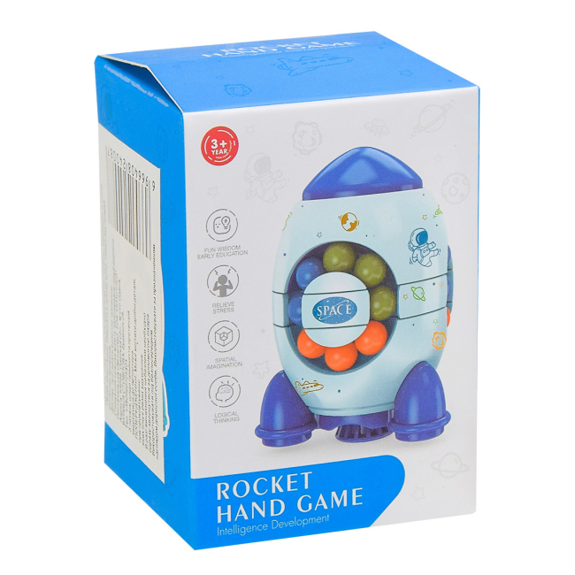 Головоломки - Головоломка Shantou Jinxing Rocket hand game синьо-біла (JD133-7A/1)#2