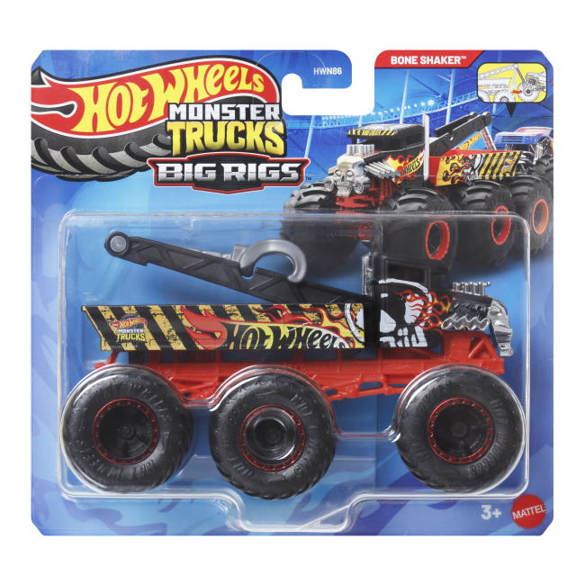 Транспорт і спецтехніка - Позашляховик Hot Wheels Monster Trucks Супер-тягач THE 909 (HWN86/2)#6