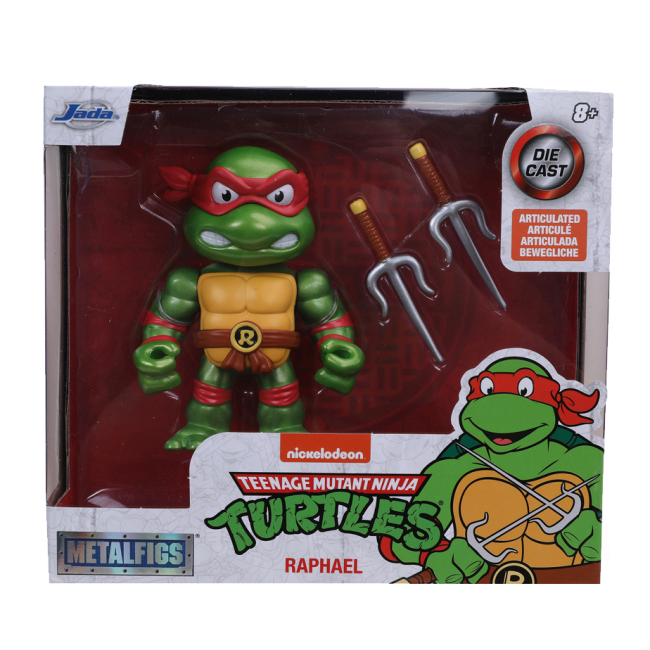 Фигурки персонажей - Игровая фигурка Jada Черепашки-ниндзя 4 Рафаэль (253283001)#2