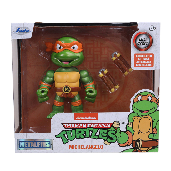 Фігурки персонажів - Ігрова фігурка ​Jada Черепашки-ніндзя Мікеланджело (253283002)#3