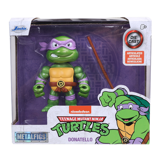 Фігурки персонажів - Ігрова фігурка Jada Черепашки-ніндзя 4 Донателло (253283003)#4