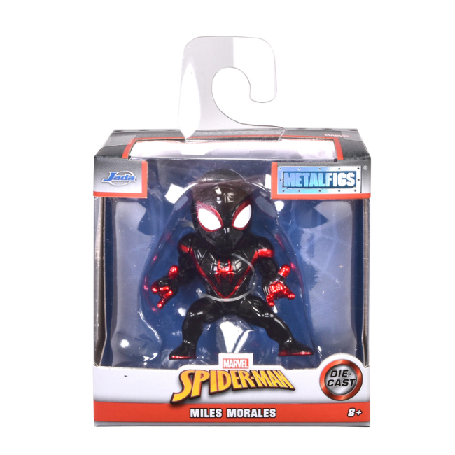 Фигурки персонажей - Игровая фигурка Jada Marvel Майлз Моралес черный человек-паук (253220005/3)#2