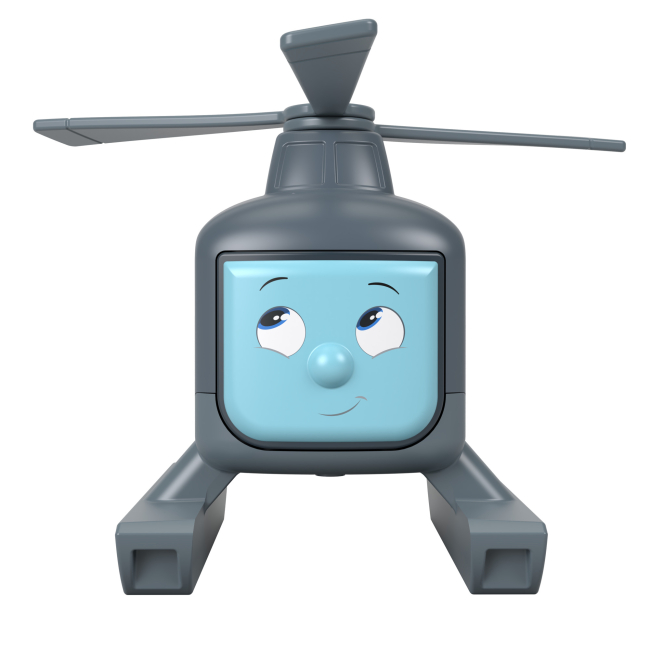 Транспорт і спецтехніка - Модель Thomas and Friends Colour Changers Harold (HMC30/TPN13)#4