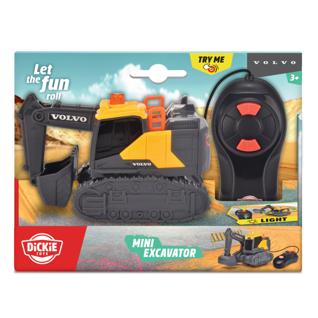 Транспорт и спецтехника - Мини-экскаватор Dickie Toys (3722013)#2