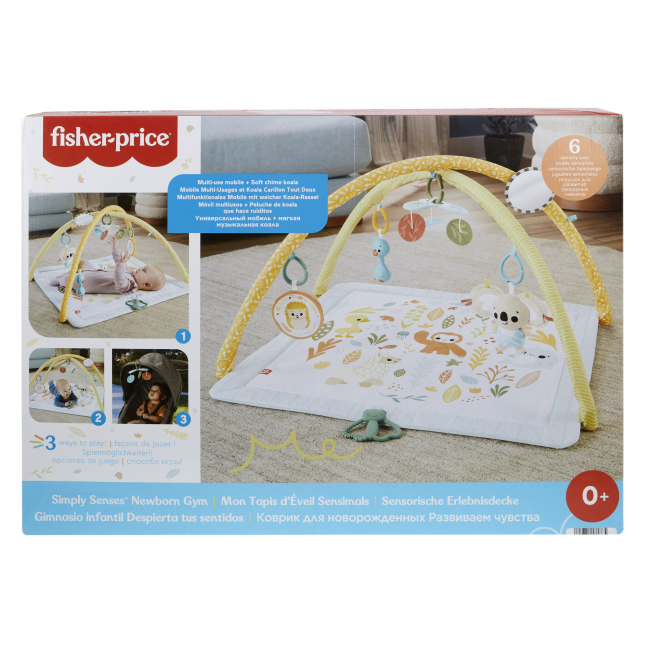 Розвивальні килимки - Розвиваючий килимок Fisher-Price Перші дотики дитини (HRB15)#3
