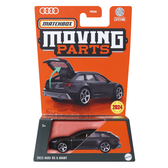 Автомодели - Автомодель Matchbox Moving parts 2023 Audi RS 6 Avant (FWD28/HVM72)#4
