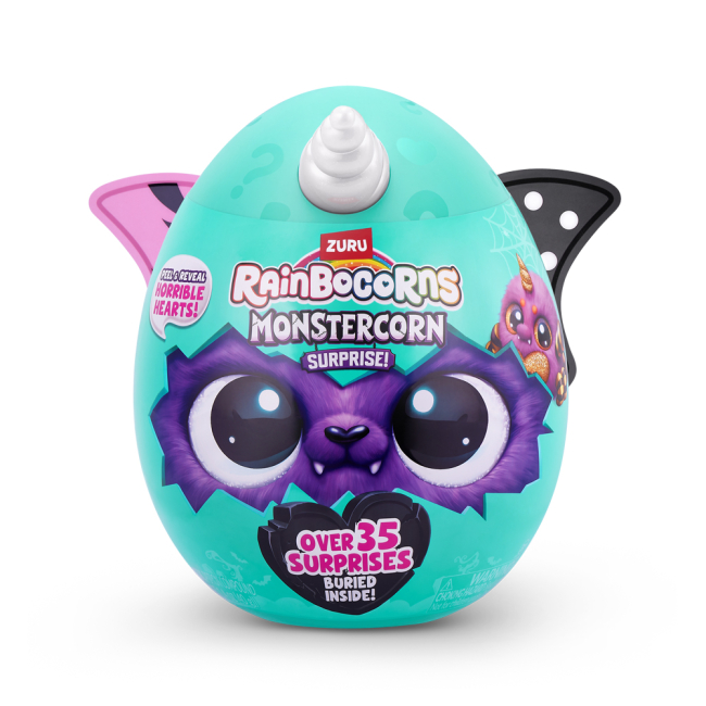 Мягкие животные - Мягкая игрушка-сюрприз Rainbocorns-A Monstercorn surprise (9297A)#4