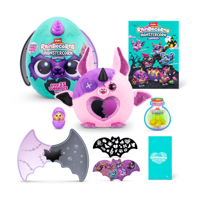 Мягкие животные - Мягкая игрушка-сюрприз Rainbocorns-B Monstercorn surprise (9297B)#2