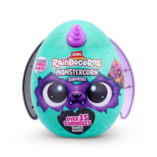 Мягкие животные - Мягкая игрушка-сюрприз Rainbocorns-B Monstercorn surprise (9297B)#4