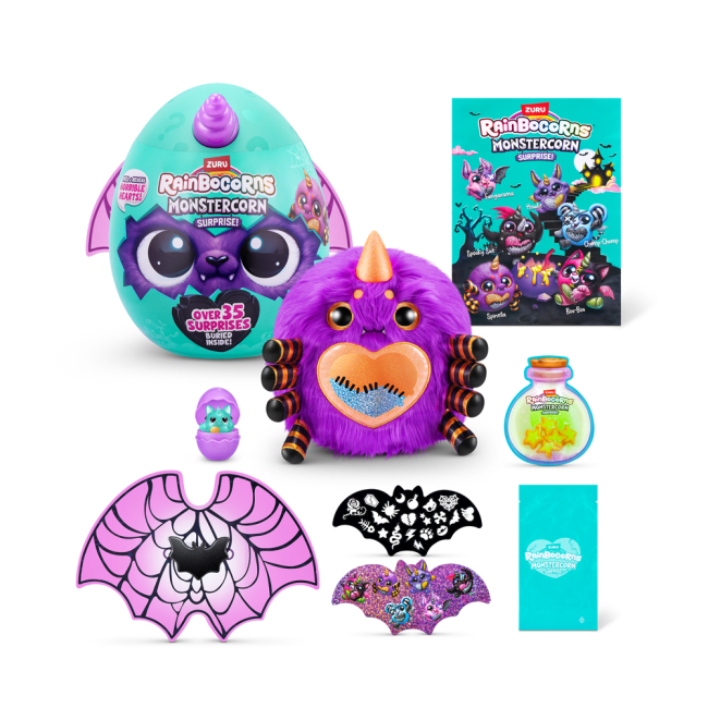 Мягкие животные - Мягкая игрушка-сюрприз Rainbocorns-D Monstercorn surprise (9297D)#2