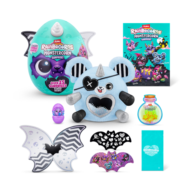 Мягкие животные - Мягкая игрушка-сюрприз Rainbocorns-E Monstercorn surprise (9297E)#2