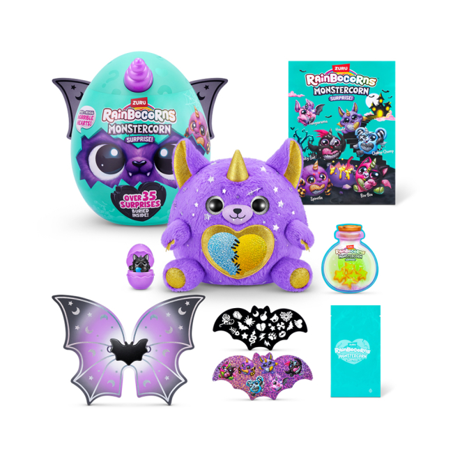 Мягкие животные - Мягкая игрушка-сюрприз Rainbocorns-G Monstercorn surprise (9297G)#2