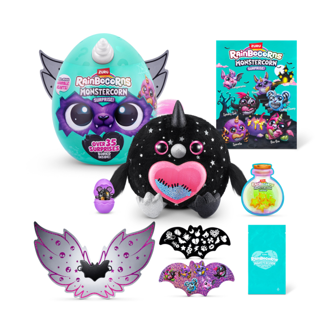 Мягкие животные - Мягкая игрушка-сюрприз Rainbocorns-H Monstercorn surprise (9297H)#2
