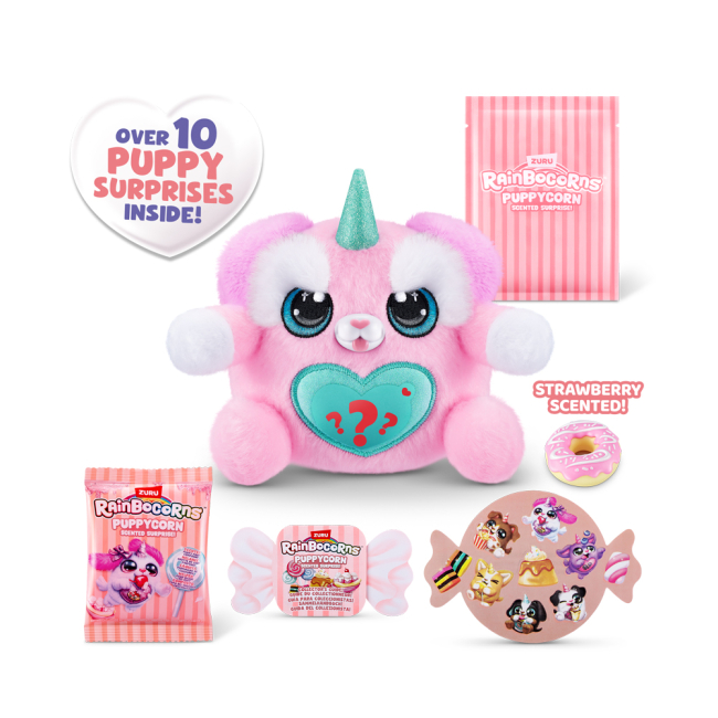 Мягкие животные - Мягкая игрушка-сюрприз Rainbocorns-E Puppycorn scent surprise (9298E)#2
