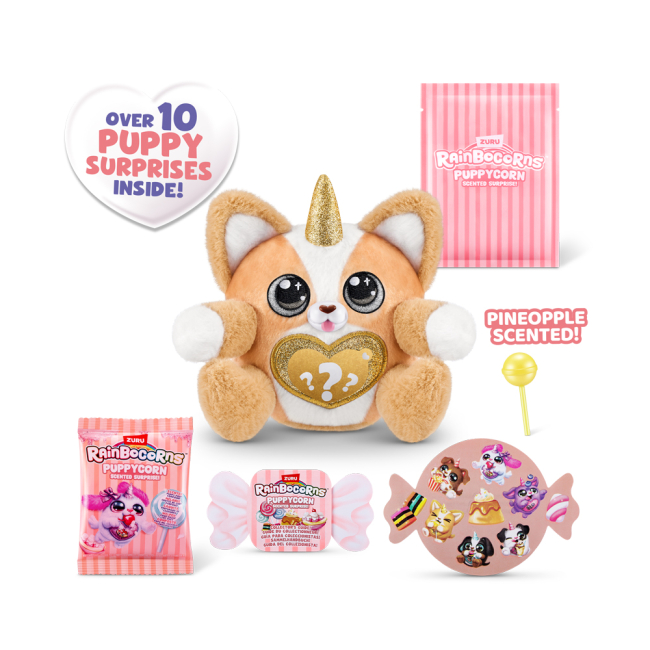 М'які тварини - М'яка іграшка-сюрприз Rainbocorns-J Puppycorn scent surprise (9298J)#2