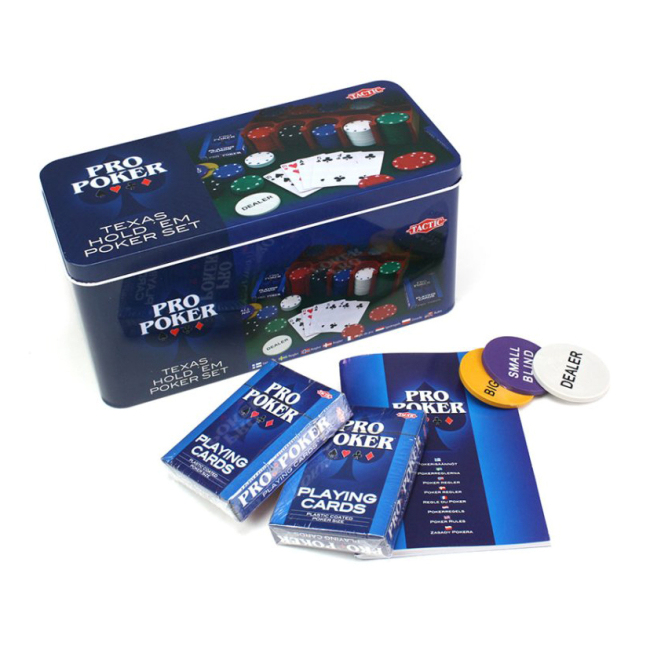 Настільні ігри - Настольная гра Tactic Техасский холдем (3095)#2