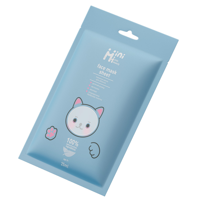 Косметика - Тканевая маска для лица MiniMi Йогурт (4820185223973)#2