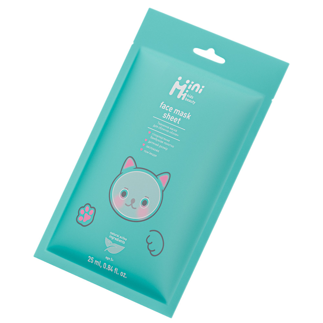 Косметика - Тканевая маска для лица MiniMi Алоэ (4820185225045)#2